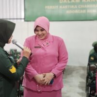 Setetes Darah Sejuta Harapan, Peringati HUT Persit Ke 80 Kodim 0808 Blitar Gelar Donor Darah