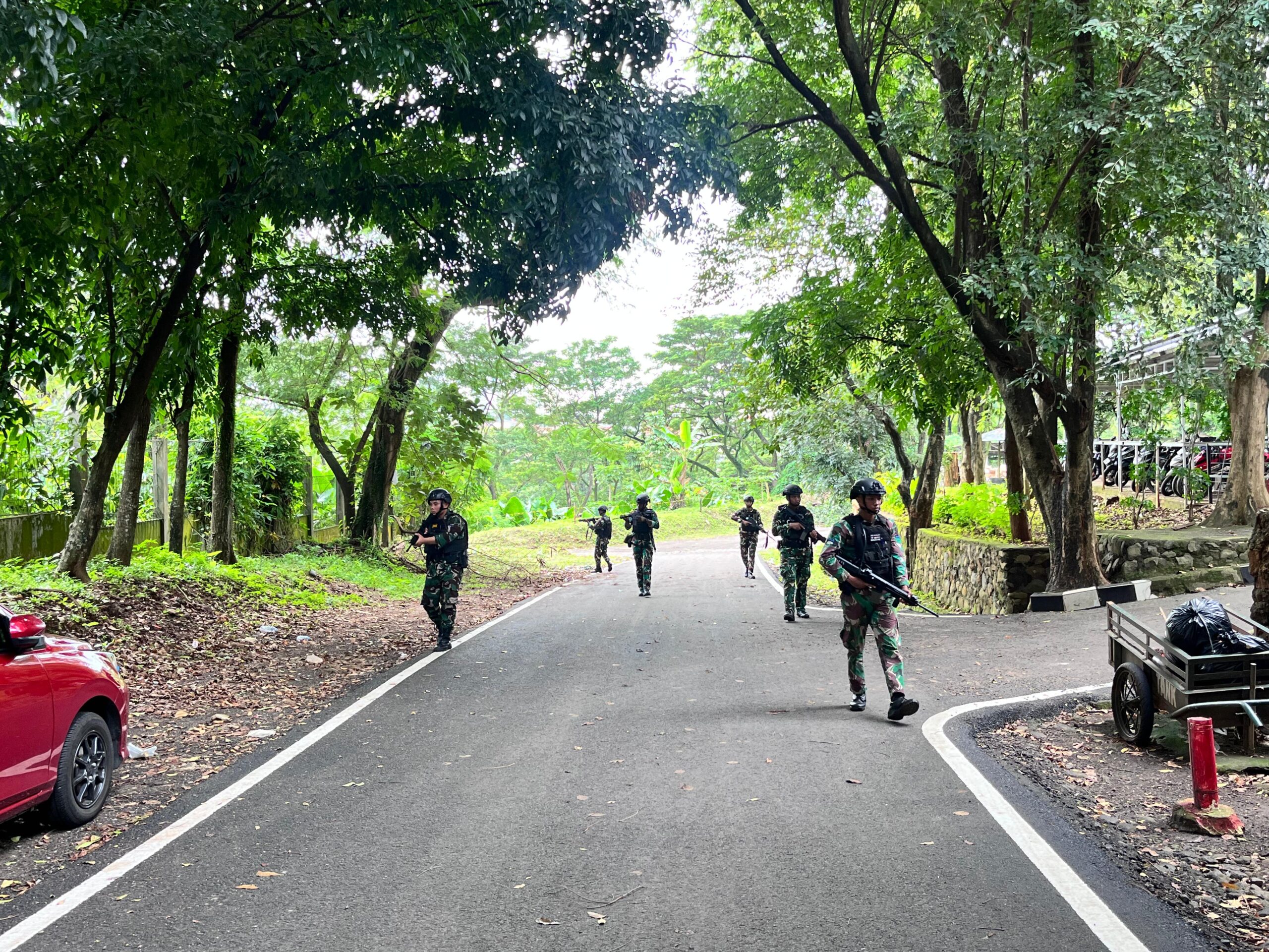Asah Naluri Bertempur, Prajurit Yonif 2 Marinir Laksanakan Latihan Kotak Drill