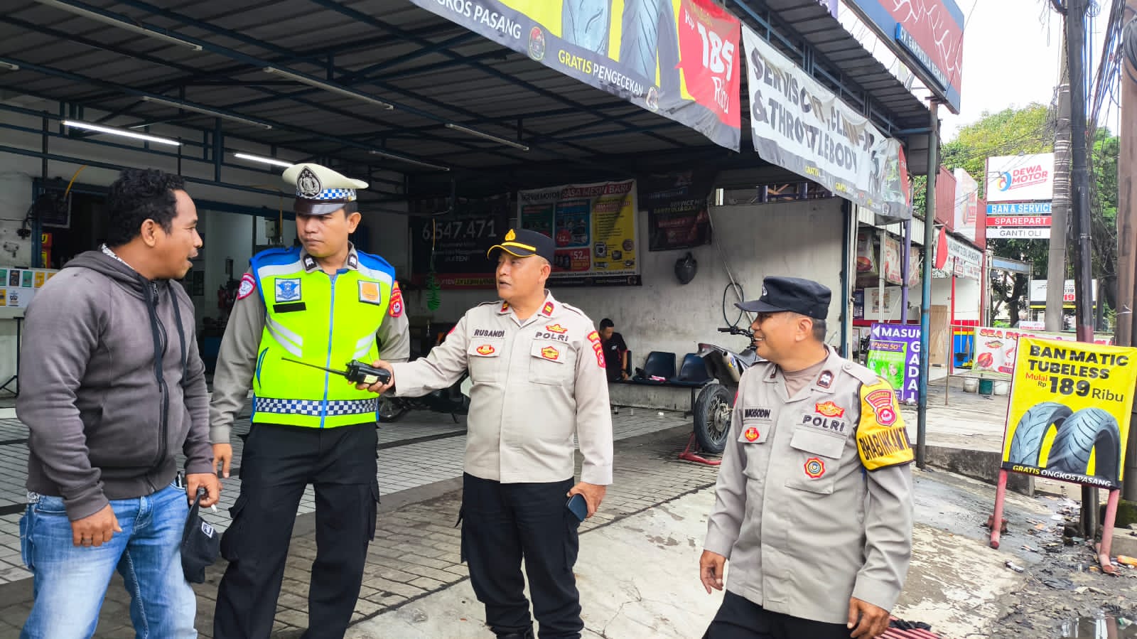 Polsek Cikupa Gelar Operasi KRYD, Tertibkan Aktivitas Mata Elang di Wilayah Hukum Cikupa