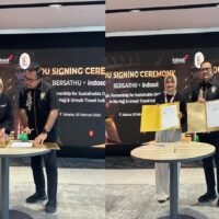 Asosiasi BERSATHU dan Indosat Resmi Teken MoU, Perkuat Digital Marketing Travel Haji dan Umrah