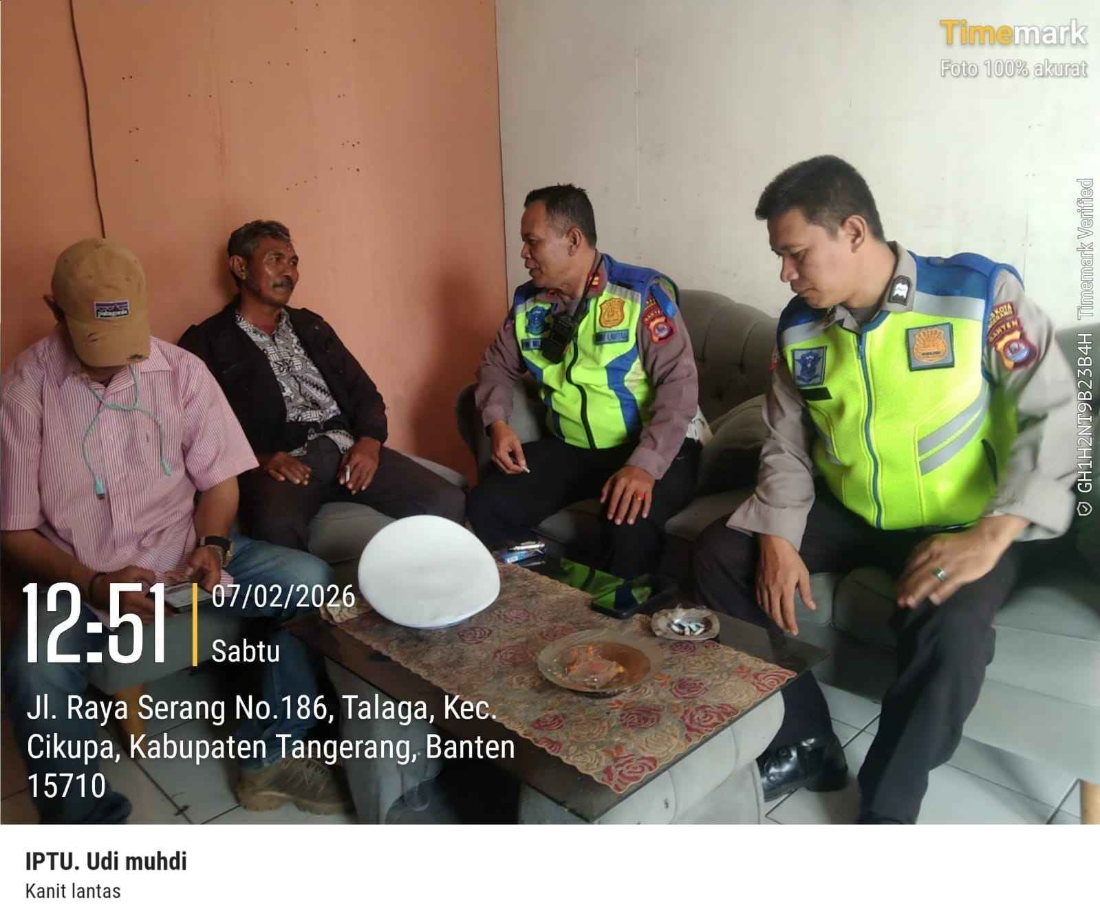 IMG-20260207-WA0049 Polsek Cikupa Tindaklanjuti Laporan 110, Mediasi Kasus Penarikan Sepeda Motor oleh Matel di Depan SPBU Bojong
