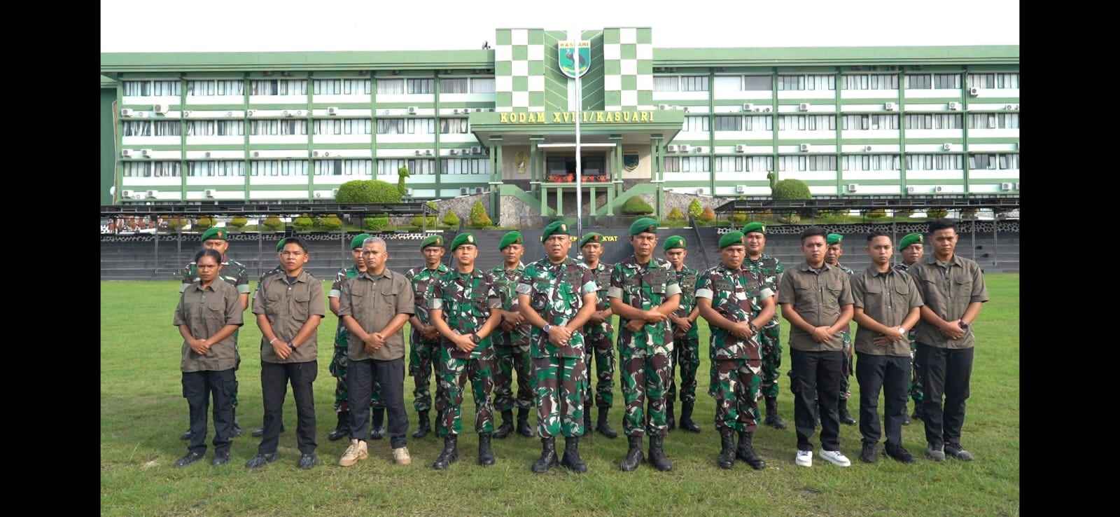 Momentum HPN 2026: Kodam XVIII Kasuari Bersama Pers Sebagai Mitra Strategis dan Pilar Penting Stabilitas Demokrasi