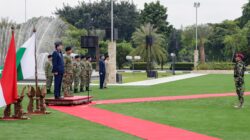 Perkuat Diplomasi Militer, Panglima TNI Bersama Menhan RI Terima Courtesy Call Kasau Pakistan