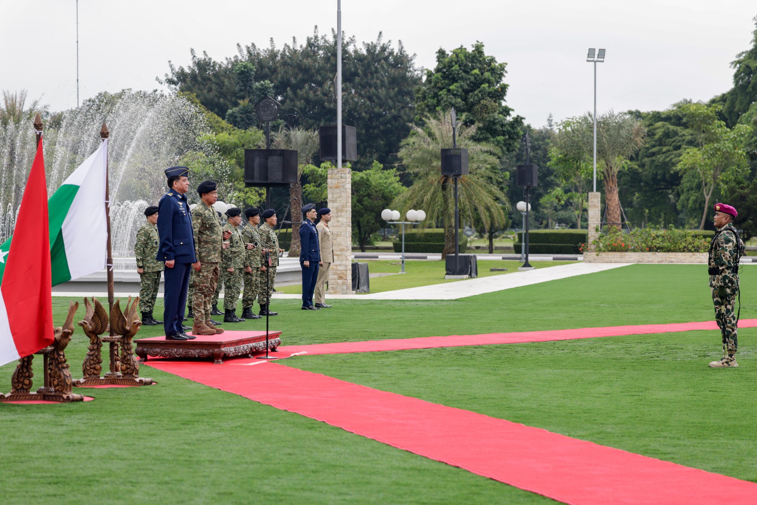 Perkuat Diplomasi Militer, Panglima TNI Bersama Menhan RI Terima Courtesy Call Kasau Pakistan