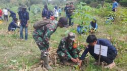 Peringatan HPN 2026, TNI, Insan Pers dan Elemen Masyarakat di Bojonegoro Tanam Ratusan Pohon Produktif