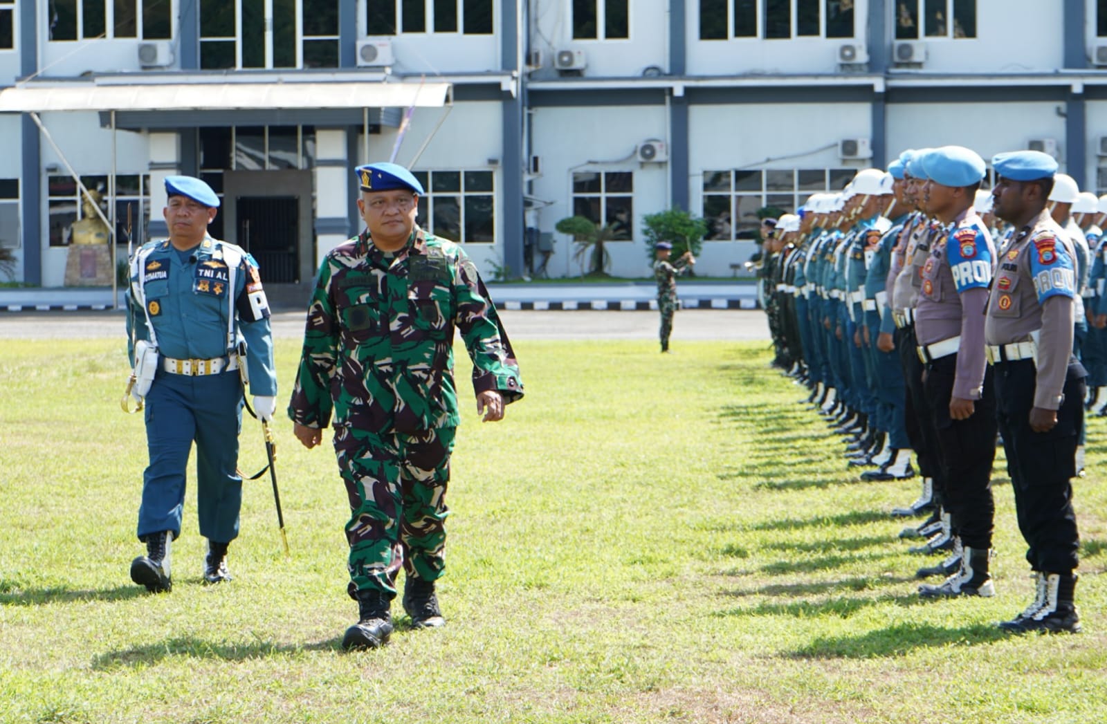 Wadan Kodaeral XIV Pimpin Upacara Gelar Pasukan Operasi Gaktib dan Yustisi TA 2026