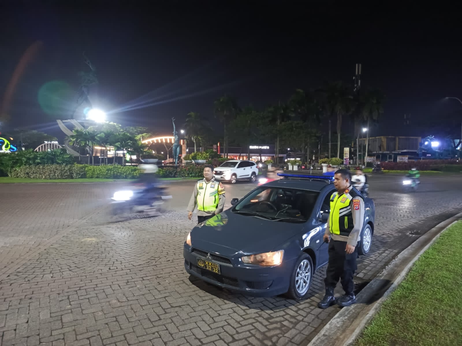 Polsek Cikupa Laksanakan Patroli Ops Cipkon KRYD Antisipasi Gangguan Kamtibmas