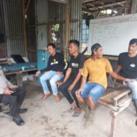 Bhabinkamtibmas Sukadamai Laksanakan Program Poliran/Polisi Peduli Pengangguran