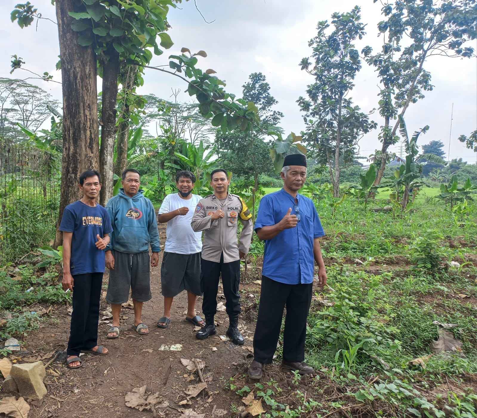Polisi dan Petani Bersatu: Polsek Cikupa Gencarkan Program Ketahanan Pangan di Tengah Krisis Global