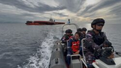 Tegakkan Hukum di Laut, Armada III Amankan Kapal Pengangkut Nikel di Teluk Weda
