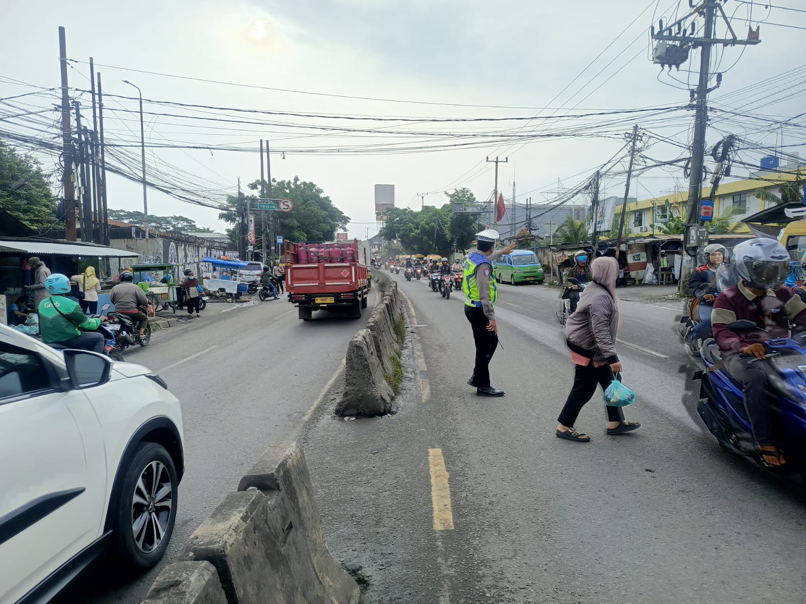 Personel Lantas Polsek Cikupa Laksanakan PECAK Pagi Hari