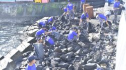 Satgas Ops Trisila 2026 Armada III Gelar Aksi Bersih Pantai di Pandaran Ternate