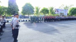 TNI-Polri Bersinergi, Apel Siaga Kamtibmas Selama Bulan Ramadhan di Kota Tidore