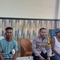 Bhabinkamtibmas Pasir Gadung Laksanakan Sambang dan Himbauan Kamtibmas