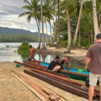 TMMD ke-127 di Kaimana Dikebut, TNI dan Warga Gotong Royong Kirim Material Bangunan