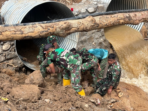TNI AD Percepat Pembangunan Jembatan Aramco di Bener Meriah, Pulihkan Akses dan Bantu Ekonomi Warga