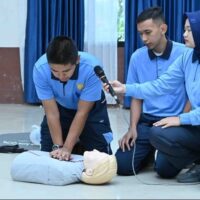 Perkuat Kesiapan Medis, Profesional dan Tanggap Darurat, Personel Lanud Sjamsudin Noor Ikuti Simulasi CPR