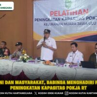Sinergi TNI dan Masyarakat, Babinsa Menghadiri Pelatihan Peningkatan Kapasitas Pokja RT