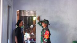 Menjelang Penutupan TMMD Ke 127, Dan SSK Satgas Lakukan Pengecekan RTLH Rumah Bu Muntiani