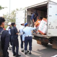 Satpom Lanud Sjamsudin Noor Gelar Operasi Gaktib Gabungan, Perketat Pengawasan Kendaraan di Bandara Internasional