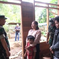 Tim Wasev Sterad Tinjau Progres RTLH di Kampung Linggang Amer, Warga Haru dan Sampaikan Terima Kasih