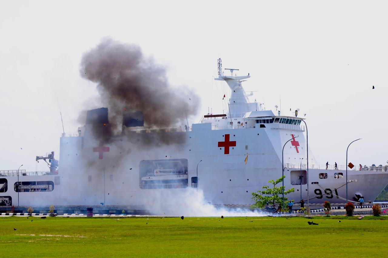 Hadapi Ancaman Hibrida, Armada III Gelar Latihan Kesiapsiagaan Terpadu