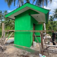 Pembuatan Kedudukan Profil di Kampung Sisir Hampir Rampung