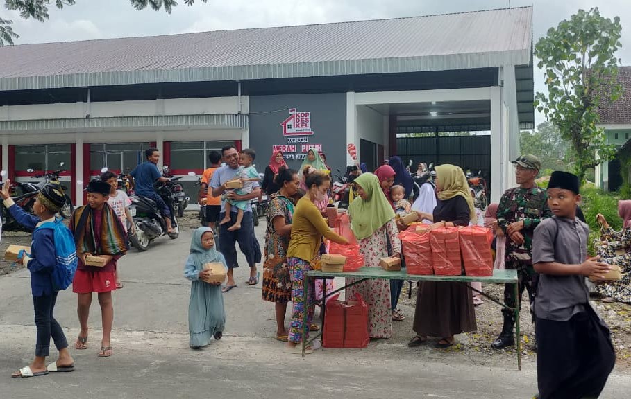 Kodim Bojonegoro Gelar Bazar Ramadhan Secara Serentak di 8 Lokasi Koperasi Desa Merah Putih