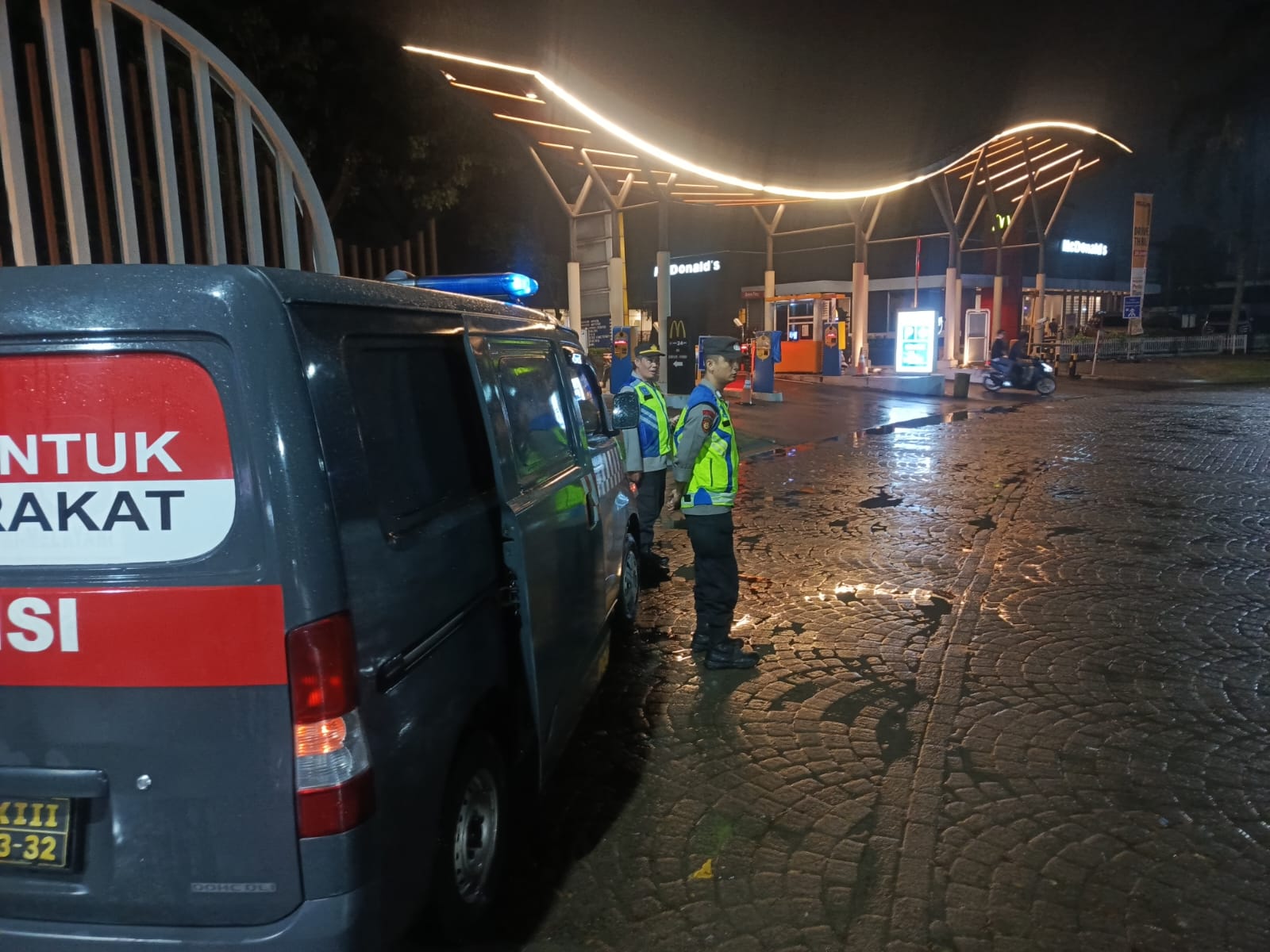 Polsek Cikupa Laksanakan Patroli KRYD Dini Hari Antisipasi Gangguan Kamtibmas