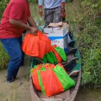 20 Siswa MI Dermalang Tuban Terima MBG Meski Akses Sulit