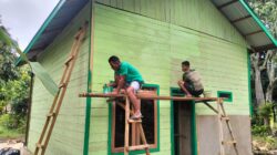 Sentuhan Akhir Satgas TMMD, RTLH Kini Tampak Lebih Cantik dan Nyaman