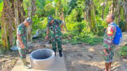Danrem 182/Jazira Onim Tinjau Progres TMMD Ke-127 di Kampung Sisir, Pekerjaan