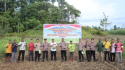 Polres Sorong Selatan Laksanakan Penanaman Jagung Serentak Kuartal I Tahun 2026 di Kampung Monmok