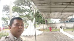 Bhabinkamtibmas Polsek Cikupa Lakukan Pengecekan Pos Pam Citra Raya dalam Rangka Ops Ketupat Maung 2026