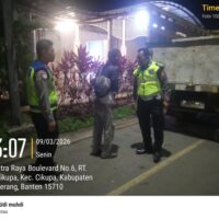 Personel Polsek Cikupa Lakukan Pengecekan Pos Pam Citra Raya untuk Ops Ketupat Maung 2026