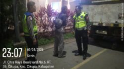 Personel Polsek Cikupa Lakukan Pengecekan Pos Pam Citra Raya untuk Ops Ketupat Maung 2026