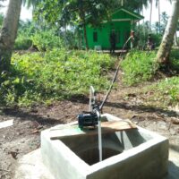 Satgas TMMD 127 Kodim 1804/Kaimana Rampungkan Sumur Air Bersih di Rumah Warga Kampung Sisir