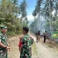 Danrem 182/Jazira Onim Tinjau Pembukaan Jalan TMMD 127 di Kampung Marsi, Akses Antar Kampung Kini 100 Persen Rampung