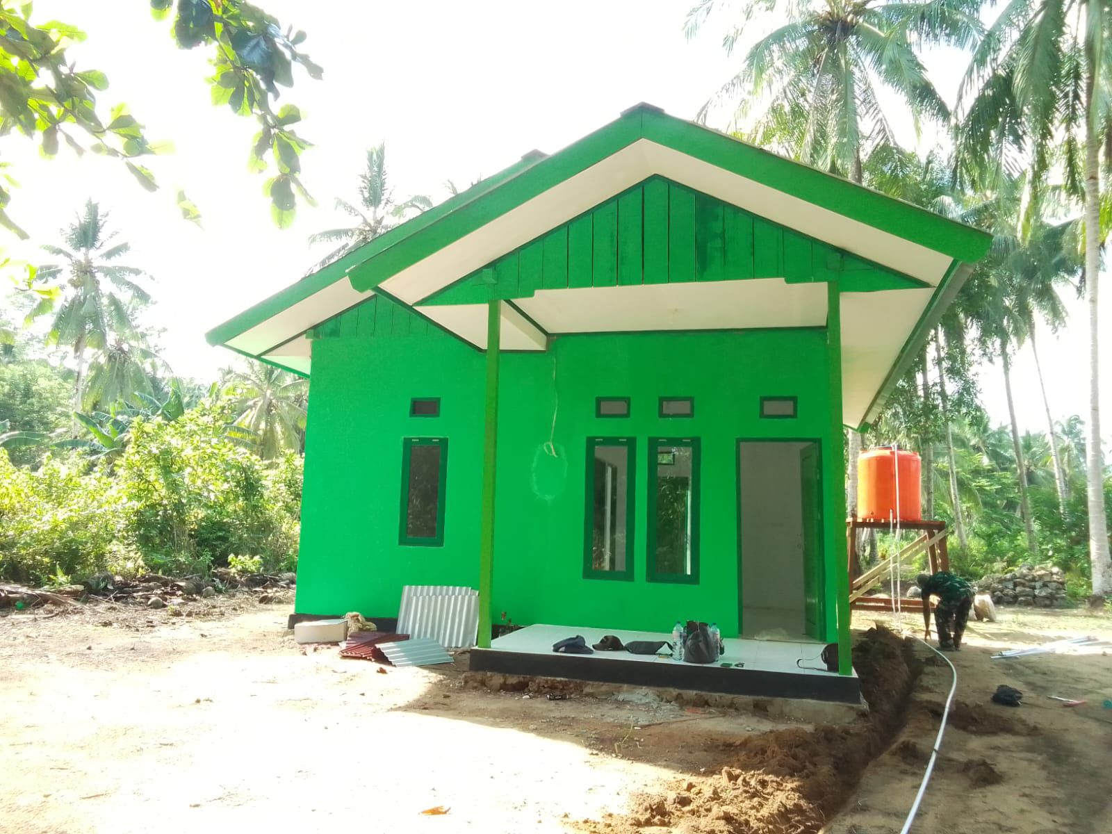 Rumah Ibu Evelina Surawi, Sudah Selesai dan Siap Dihuni