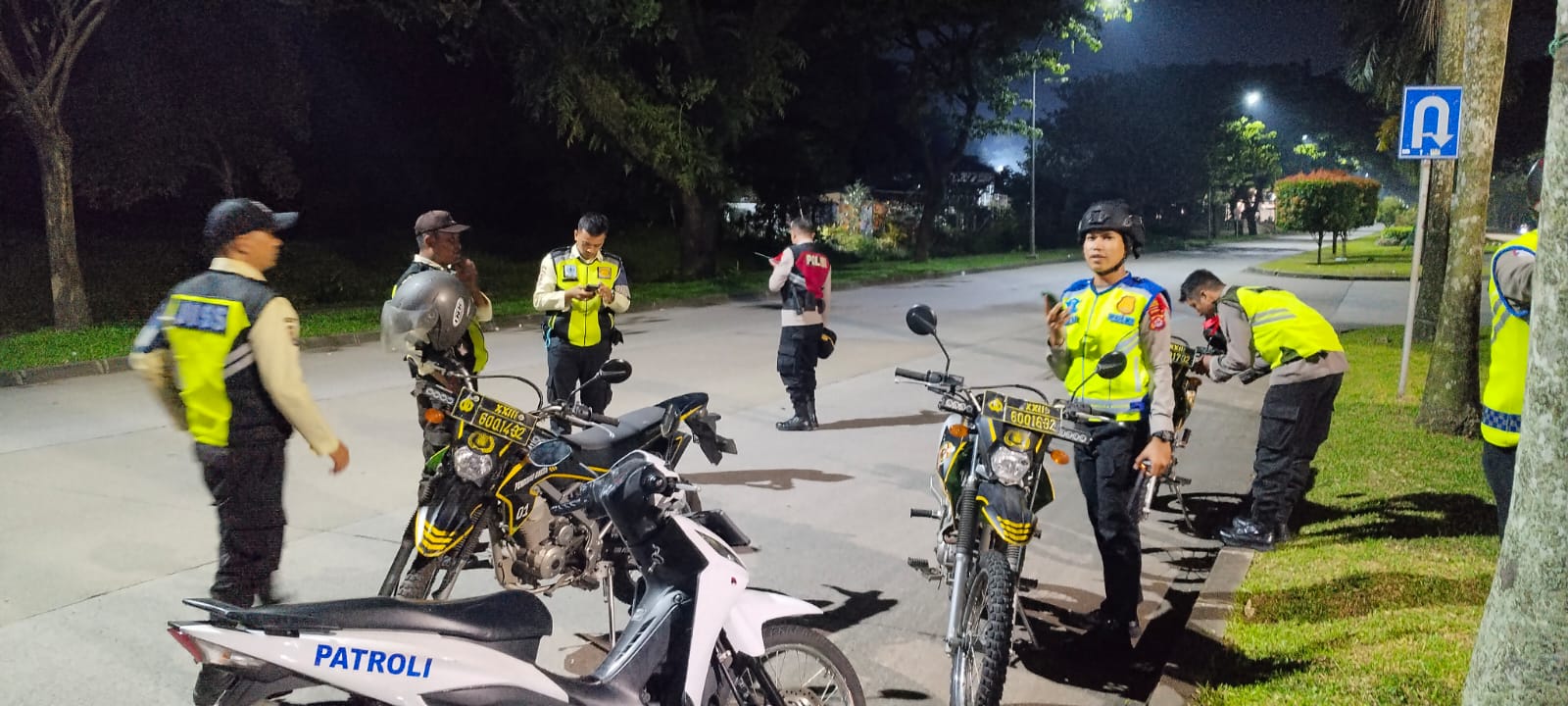 Cegah Balap Lari-Liar Jelang Sahur, Polisi Sisir Kawasan Cikupa