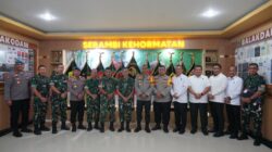 Pangdam XVIII/Kasuari Sambut Silaturahmi Kapolda Papua Barat, Perkuat Sinergitas TNI–Polri di Papua Barat