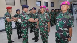 Panglima Armada III Pimpin Serah Terima Jabatan Strategis Koarmada III