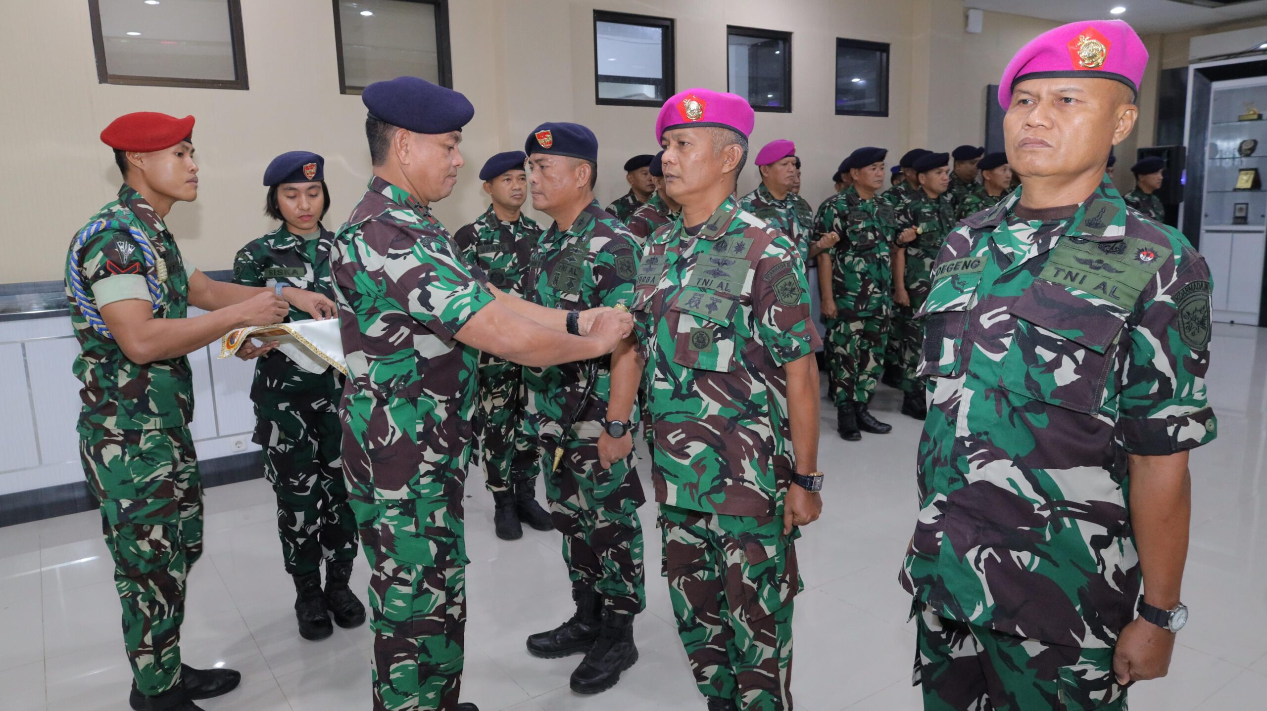 Panglima Armada III Pimpin Serah Terima Jabatan Strategis Koarmada III