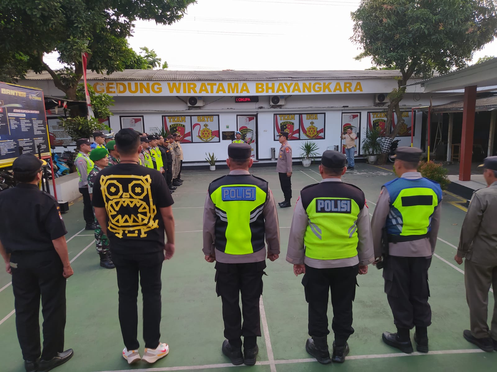 Apel Pengamanan Malam Takbir Idul Fitri 1447 H, Polsek Cikupa Siap Jaga Kondusifitas Wilayah