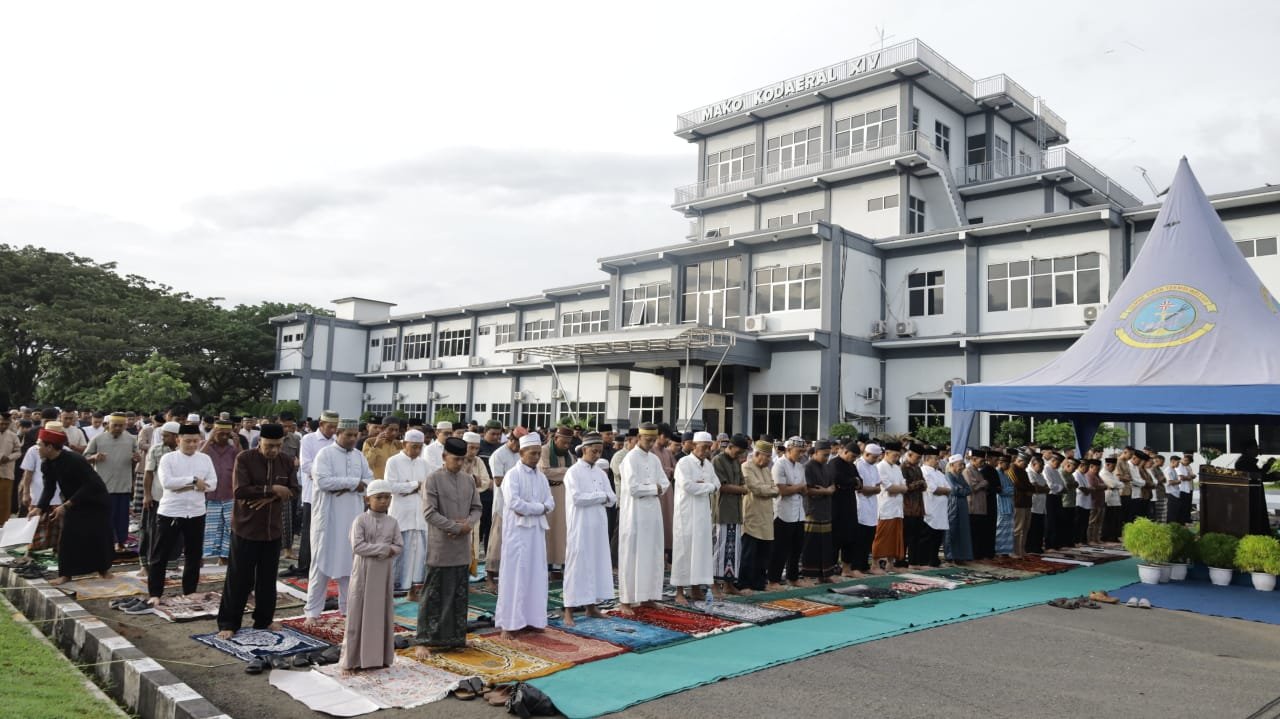 Kodaeral XIV Sorong Gelar Sholat Idul Fitri 1447 Hijriah