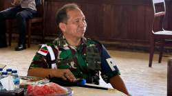 Sinergitas TNI-Polri, Danpom Koarmada III Hadiri Anev Pengamanan Objek Wisata Selama Libur Lebaran 2026