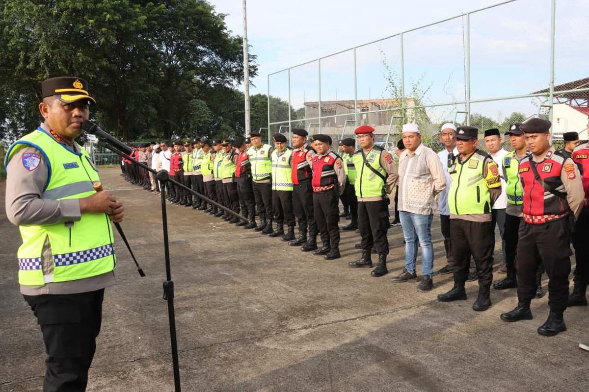 Ratusan Personel Disiagakan, Polresta Tangerang Amankan Haul Akbar di Ponpes Al-Istiqlaliyah Cilongok