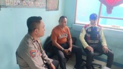 Bhabinkamtibmas Desa Sukanagara Sambang Security PT Kumkang, Sampaikan Himbauan Kamtibmas