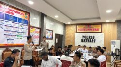 Bag Binkar Biro SDM Polda Papua Barat Daya Laksanakan Asistensi dan Tes Psikologi Senpi di Polres Maybrat