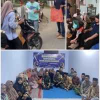 Berbagi di Bulan Suci, Pemuda Tanggap Sumberpancur Bagikan Takjil dan Santuni Warga